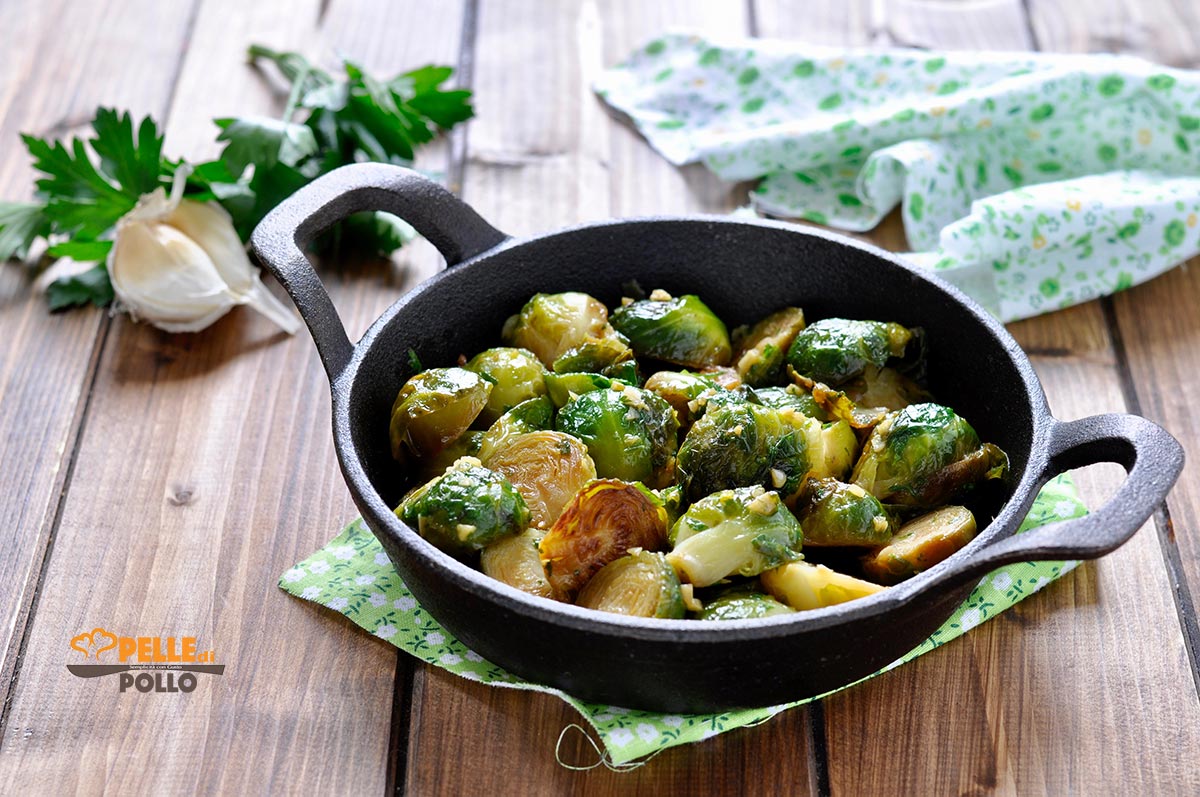 Cavoletti di bruxelles trifolati con salsa di soia