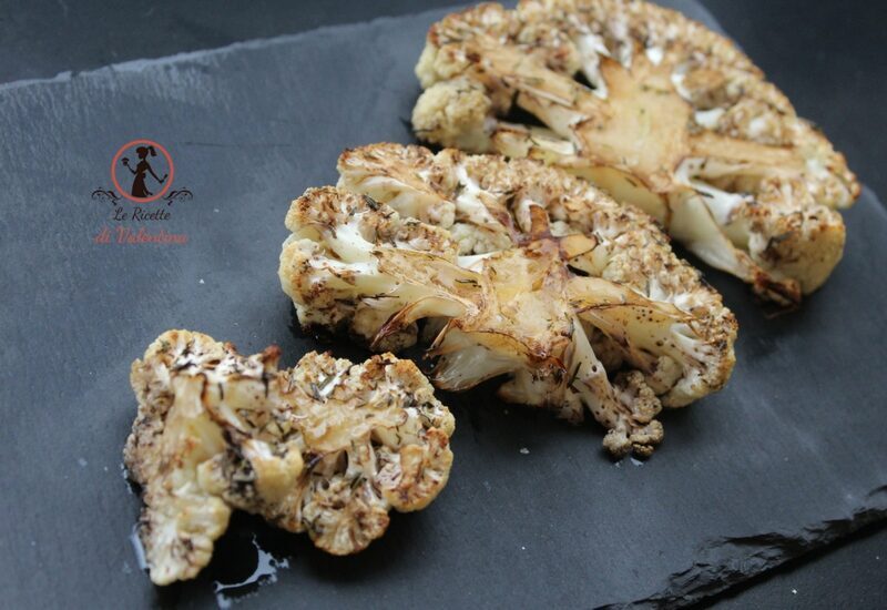 Cavolfiore al forno glassato all’aceto balsamico i.g.p. di modena