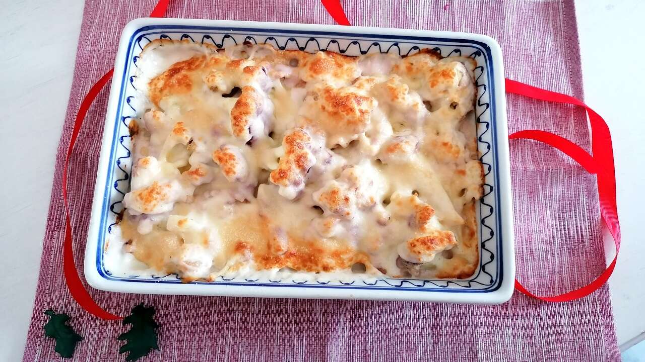 Cavolfiore alla besciamella bimby