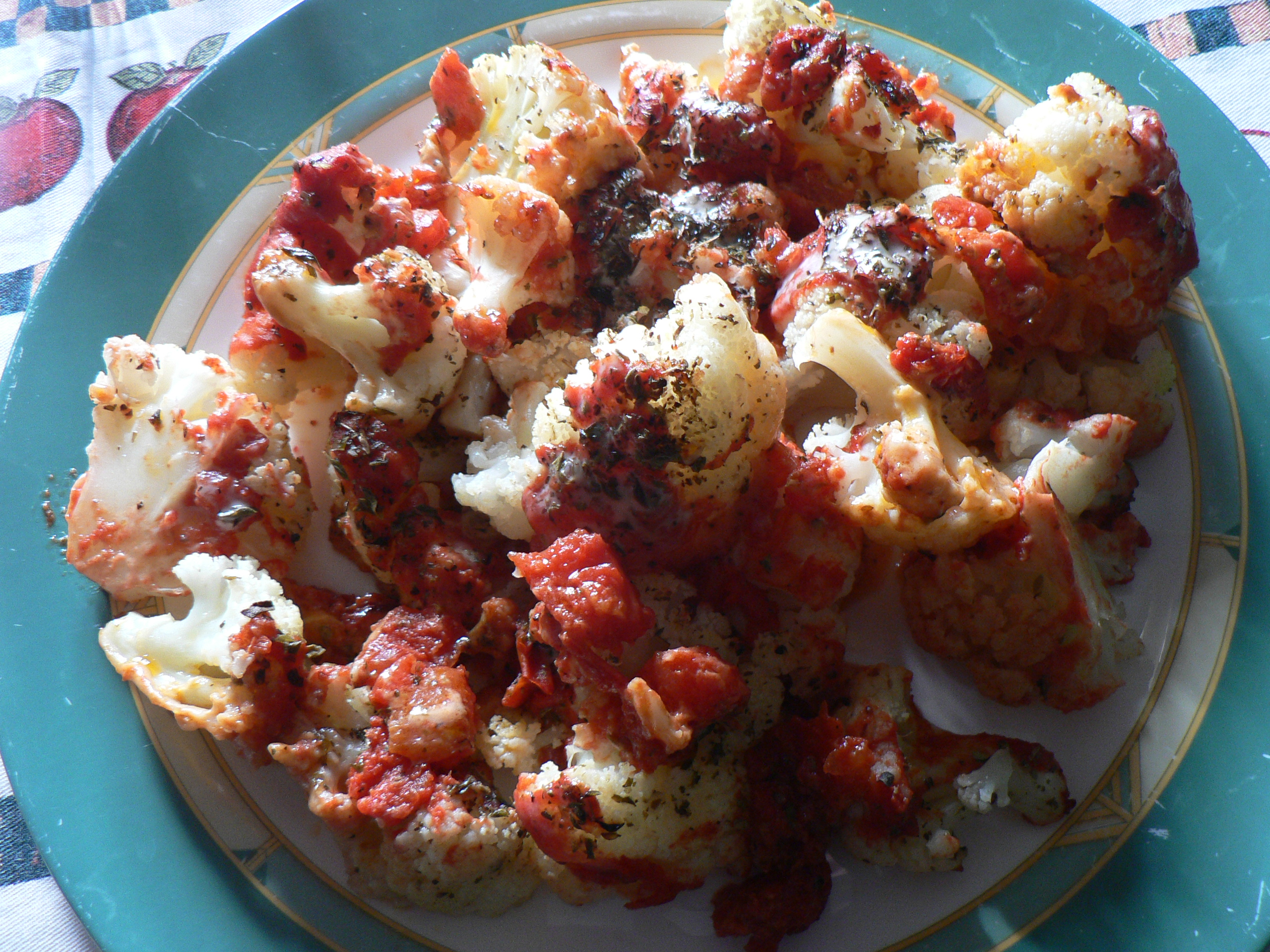 Cavolfiore alla pizzaiola-ricetta light | noi due in cucina