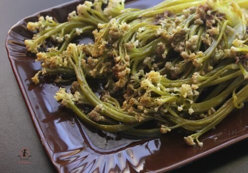Cavolfiore fioretto "spadellato" in pentola a pressione elettrica, un nuovo cavolfiore completamente edibile contro lo spreco alimentare