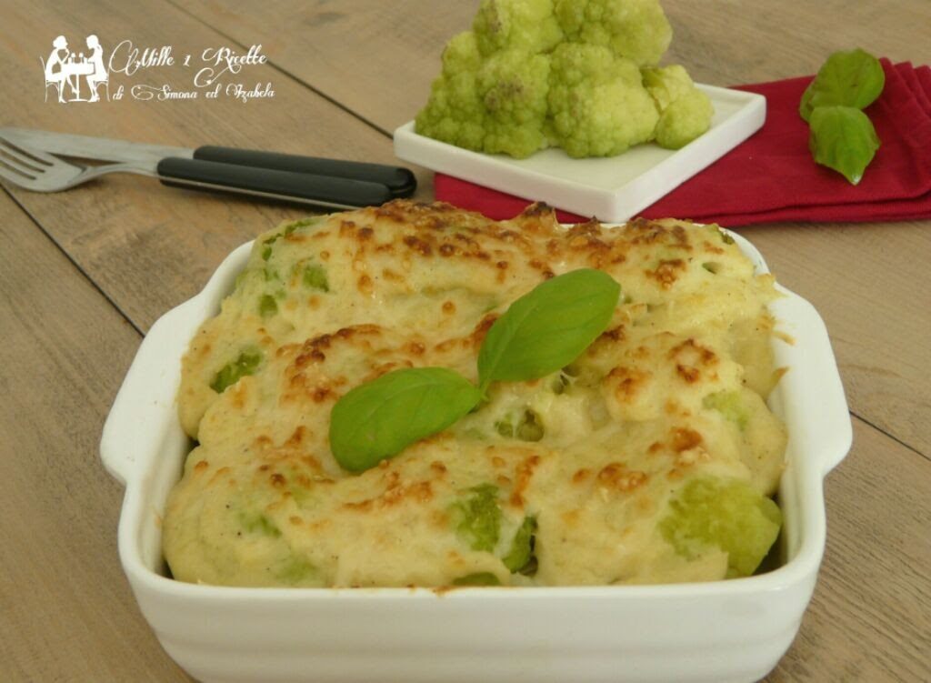 Cavolfiore gratinato alla besciamella