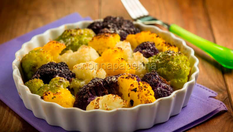 Cavolfiori gratinati per un contorno semplice e nutriente
