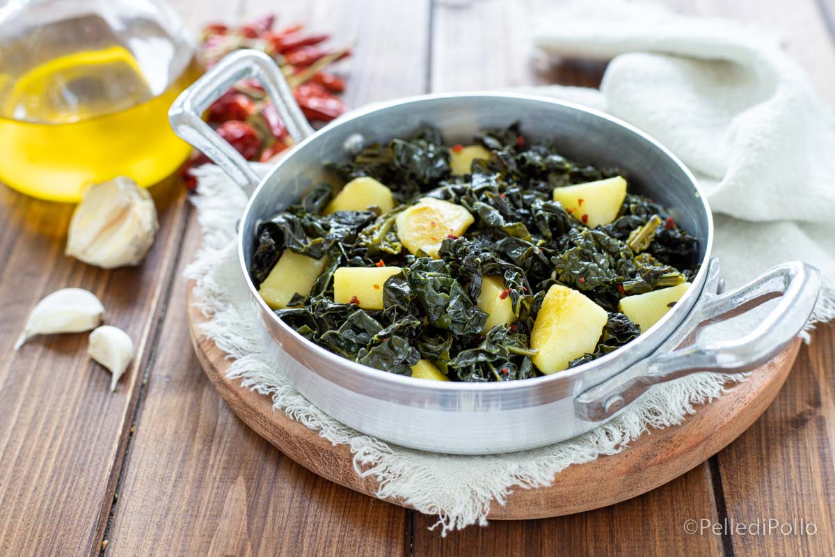 Cavolo nero e patate – contorno semplice e gustoso