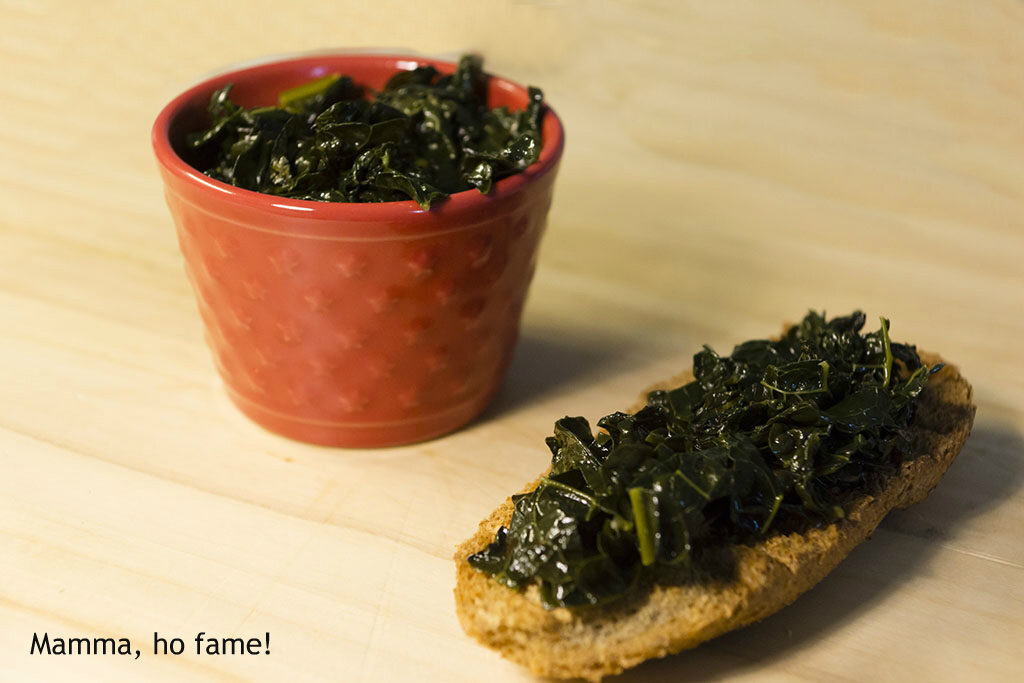 Cavolo nero stufato: contorno o antipasto?