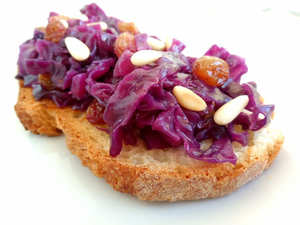 Cavolo rosso in agrodolce