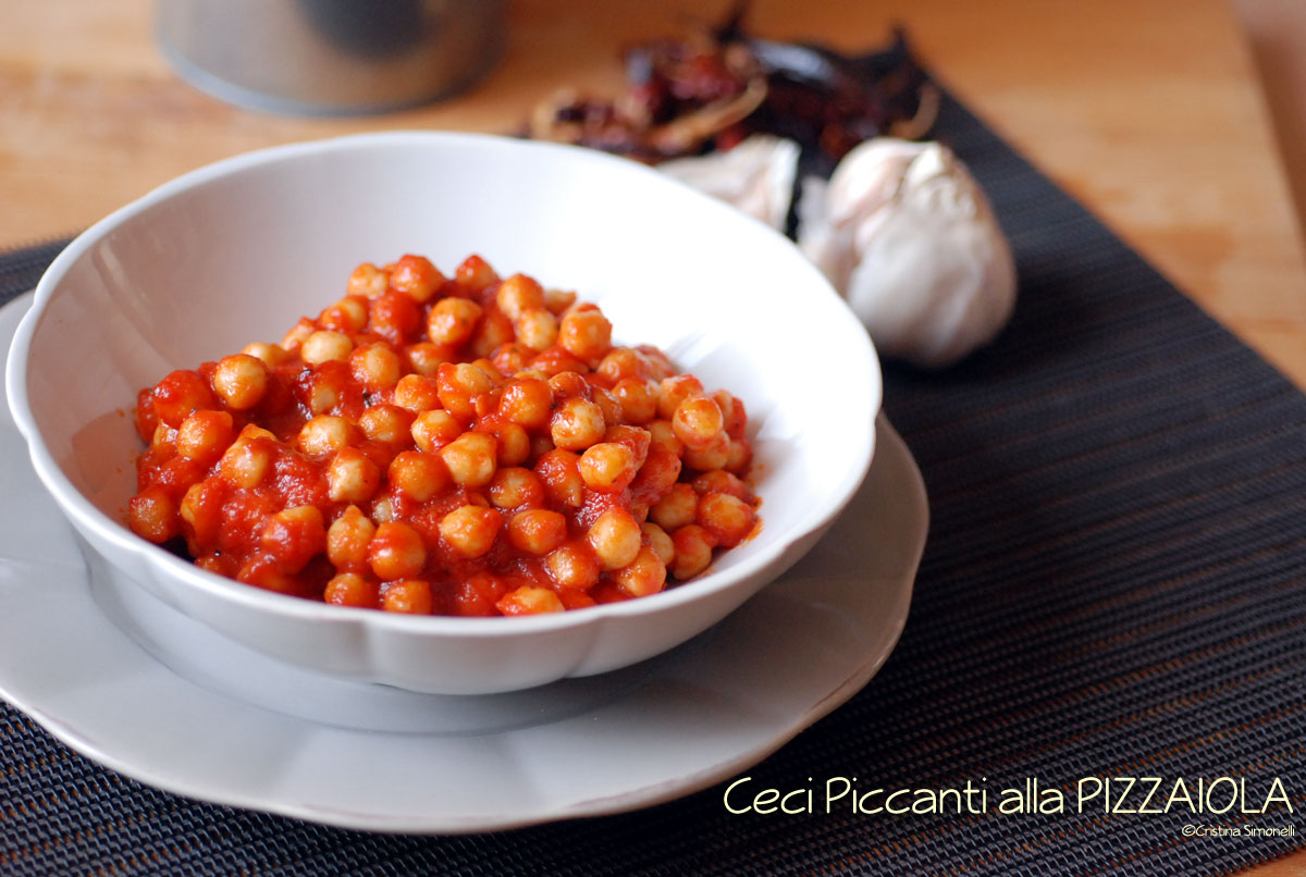 Ceci piccanti alla pizzaiola