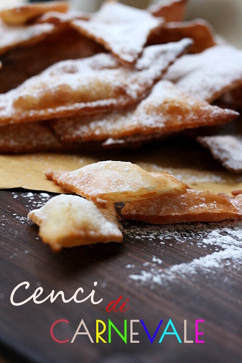 Cenci di carnevale senza glutine nè uova nè burro