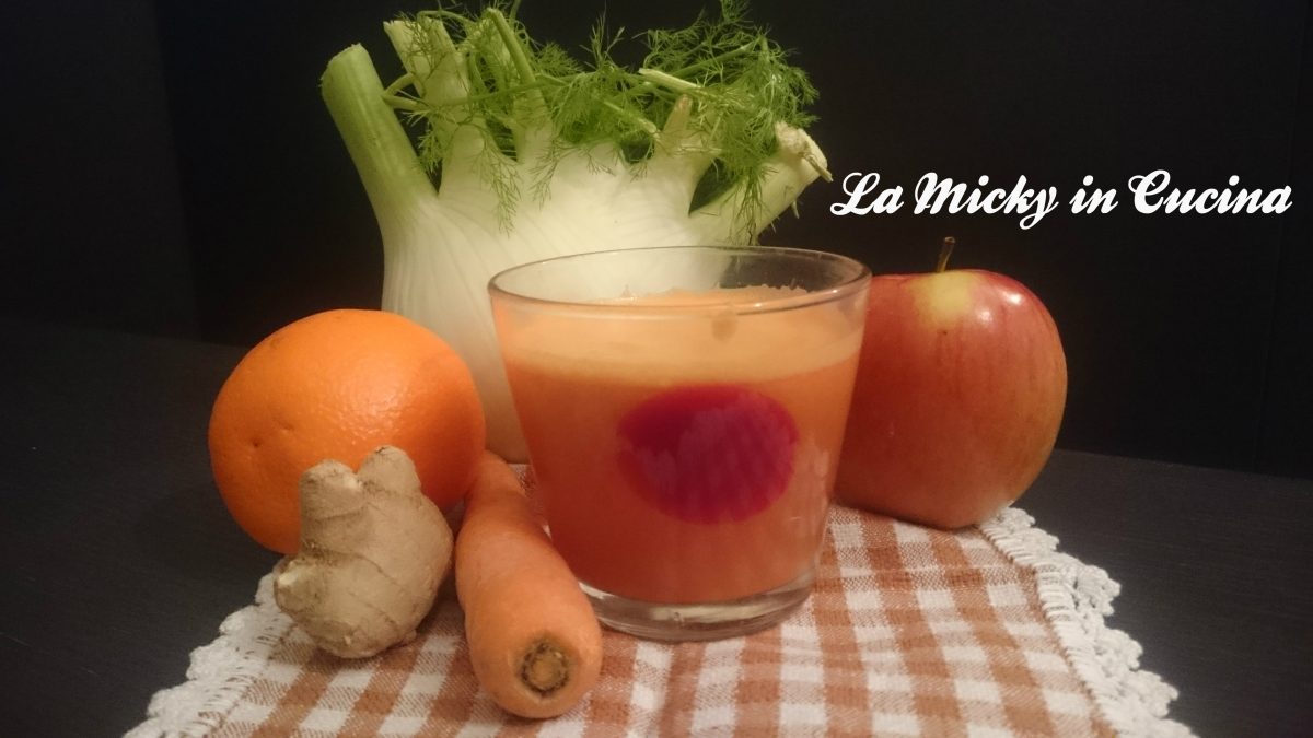 Centrifugato di frutta e verdura