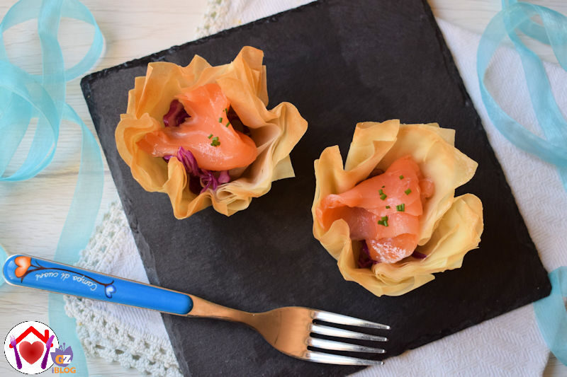 Cestini al salmone