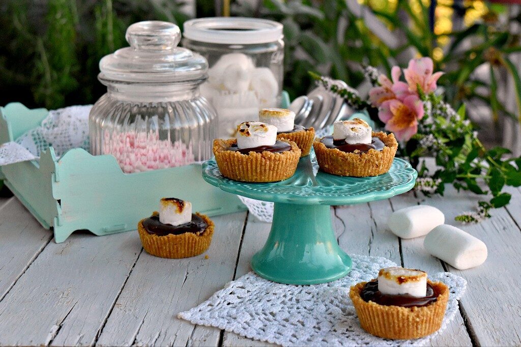 Cestini con nutella e marshmallow, ricetta senza cottura