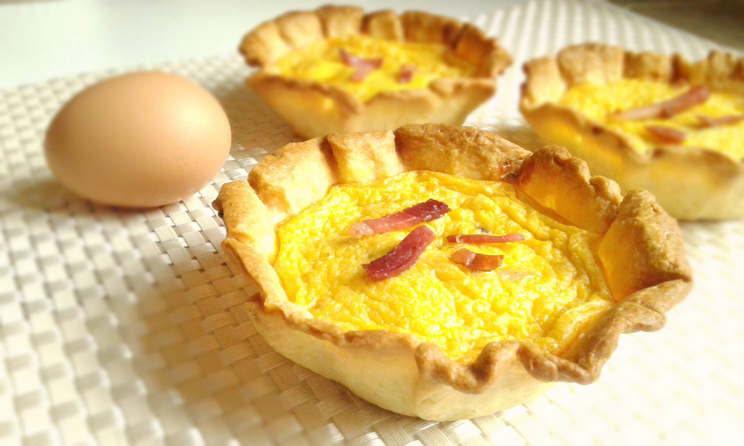 Cestini con stracchino e speck