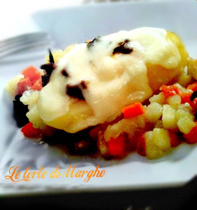 Cestini di patate e uova tartufati