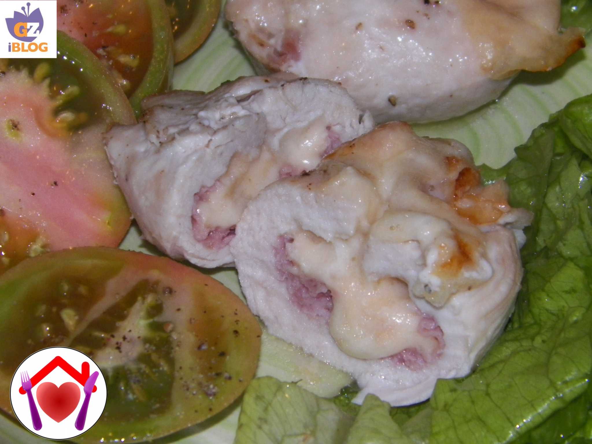Cestini di pollo ripieni