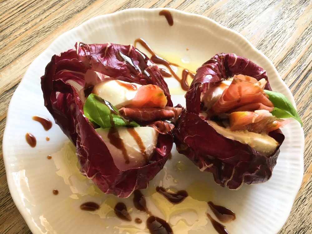 Cestini di radicchio
