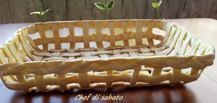 Cestino di pasta di pane