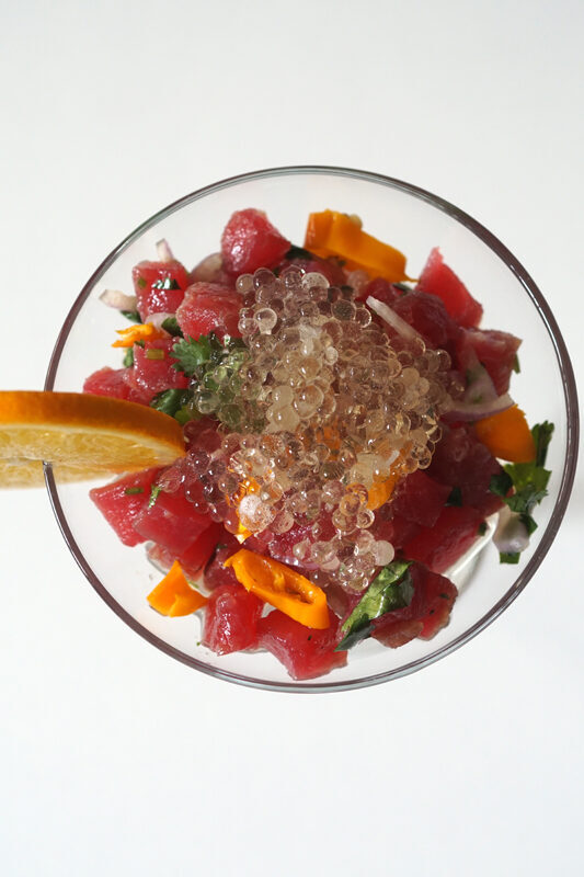 Ceviche mimosa. l’ultima sfida.