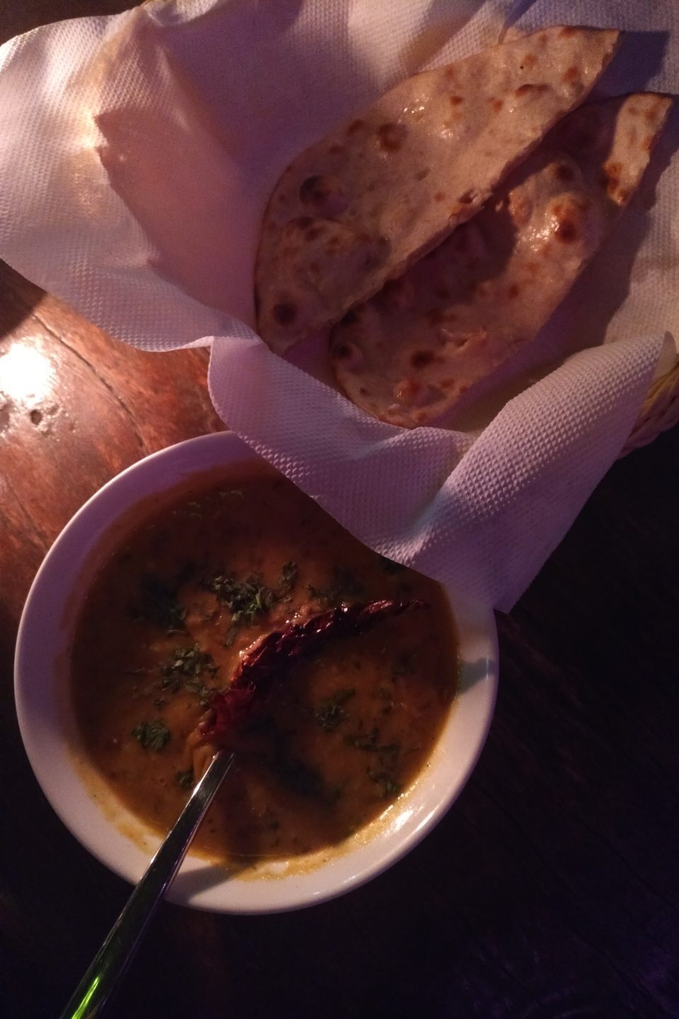 Chana ki dal (zuppa di legumi gialli)