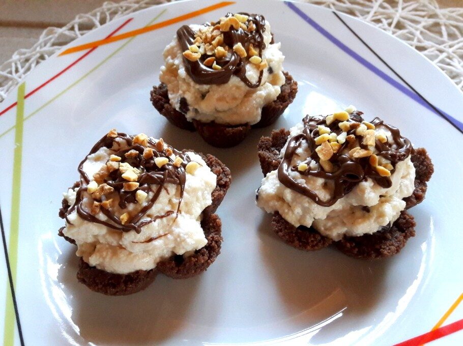 Cheescake mini ricotta e nutella