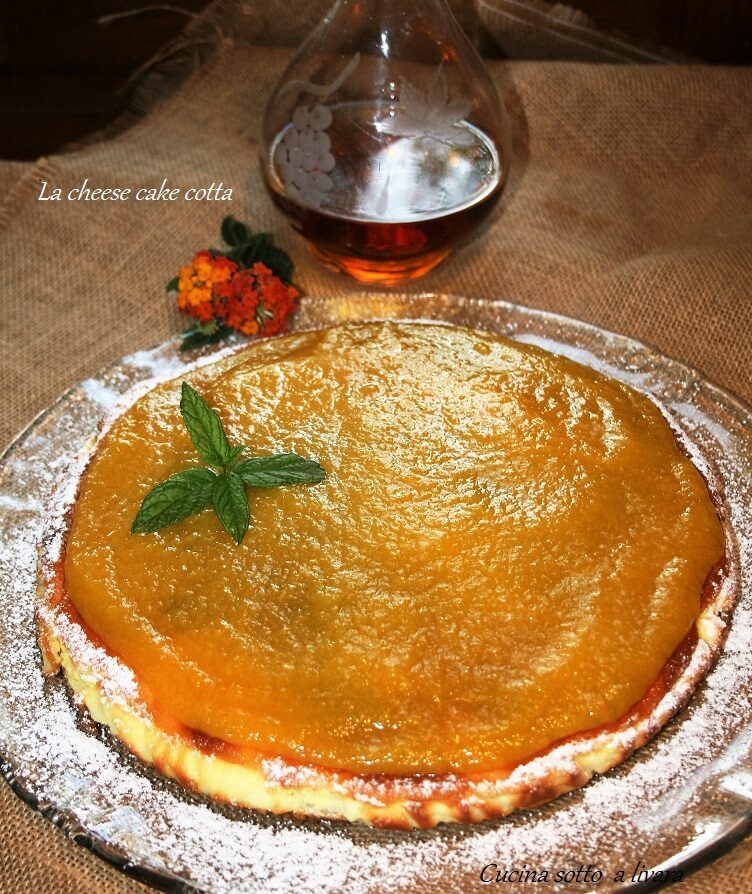 Cheese cake cotta