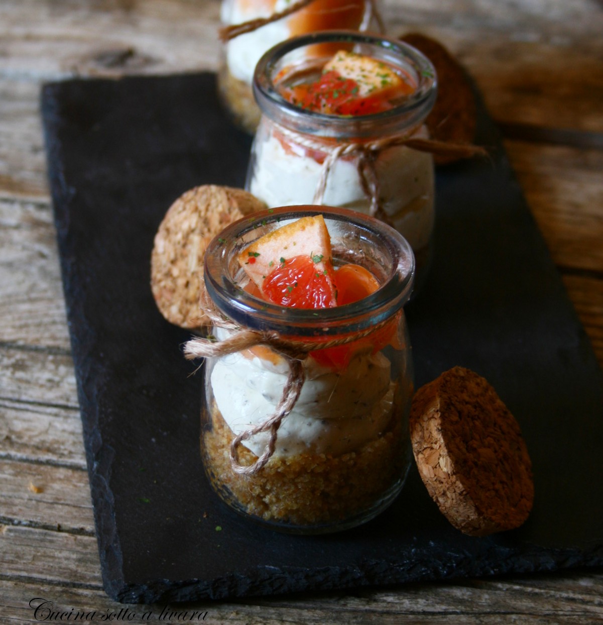 Cheese cake salata