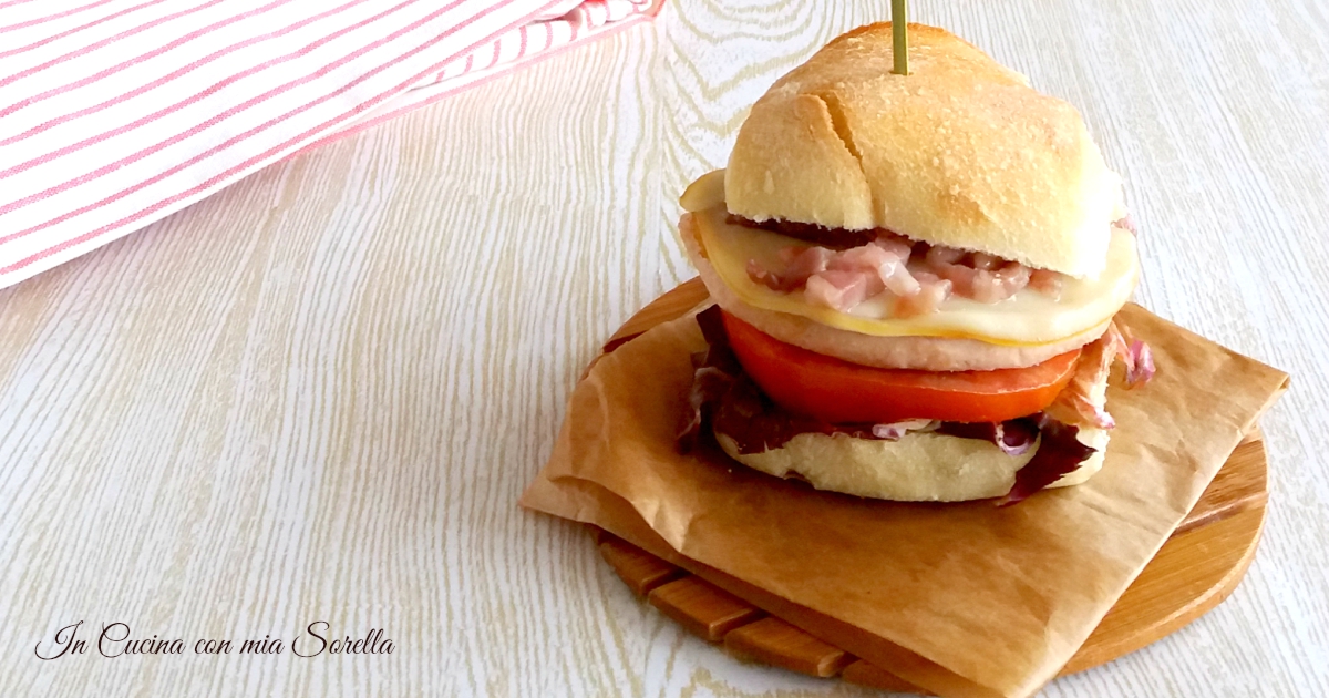 Cheeseburger di tacchino