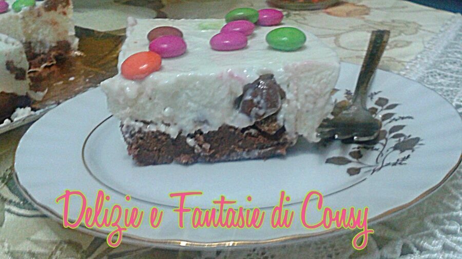 Cheesecacke con yogurt e smartis