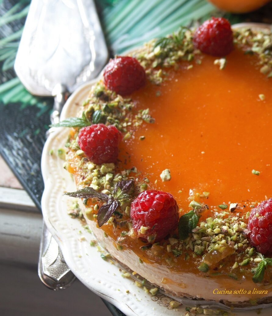 Cheesecake ai cachi
