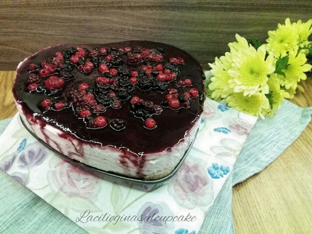 Cheesecake ai frutti di bosco