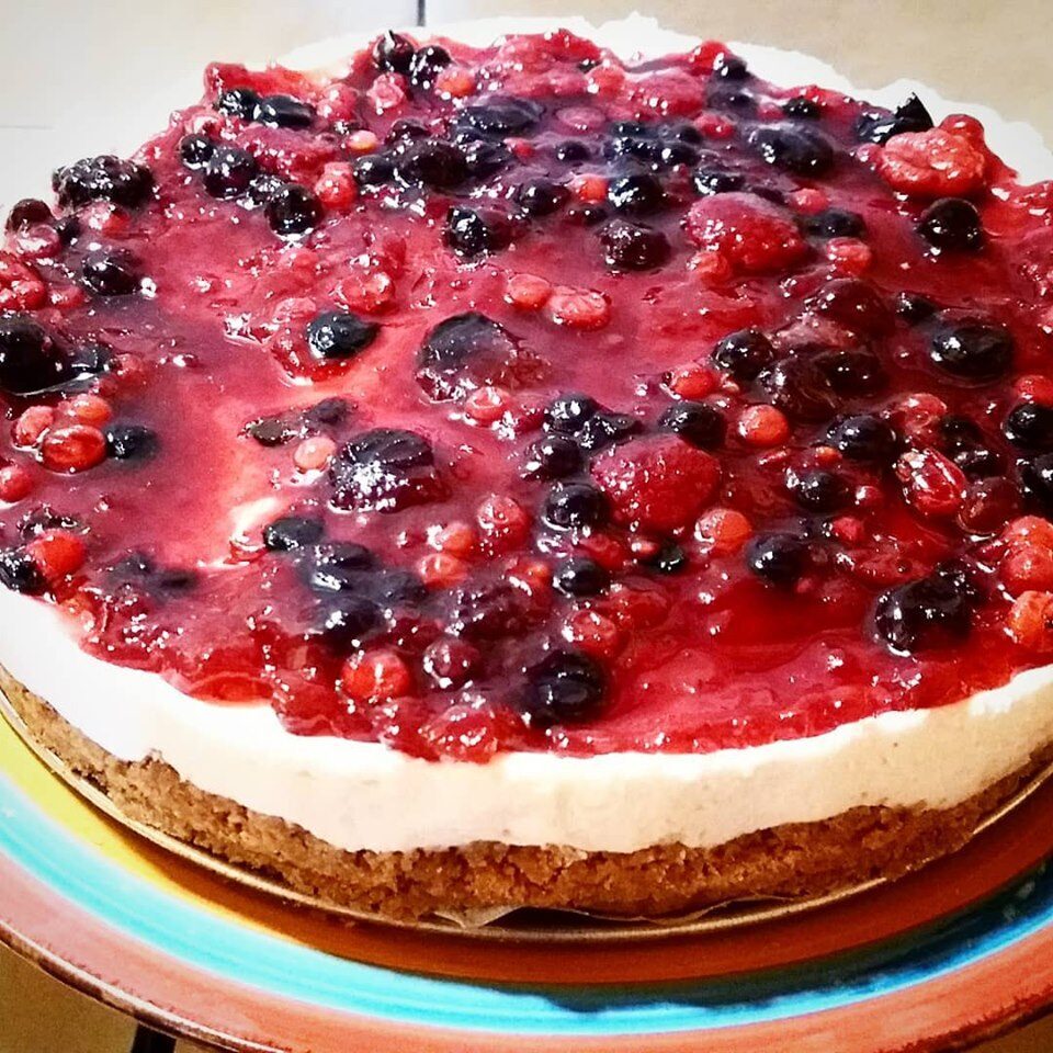 Cheesecake ai frutti di bosco