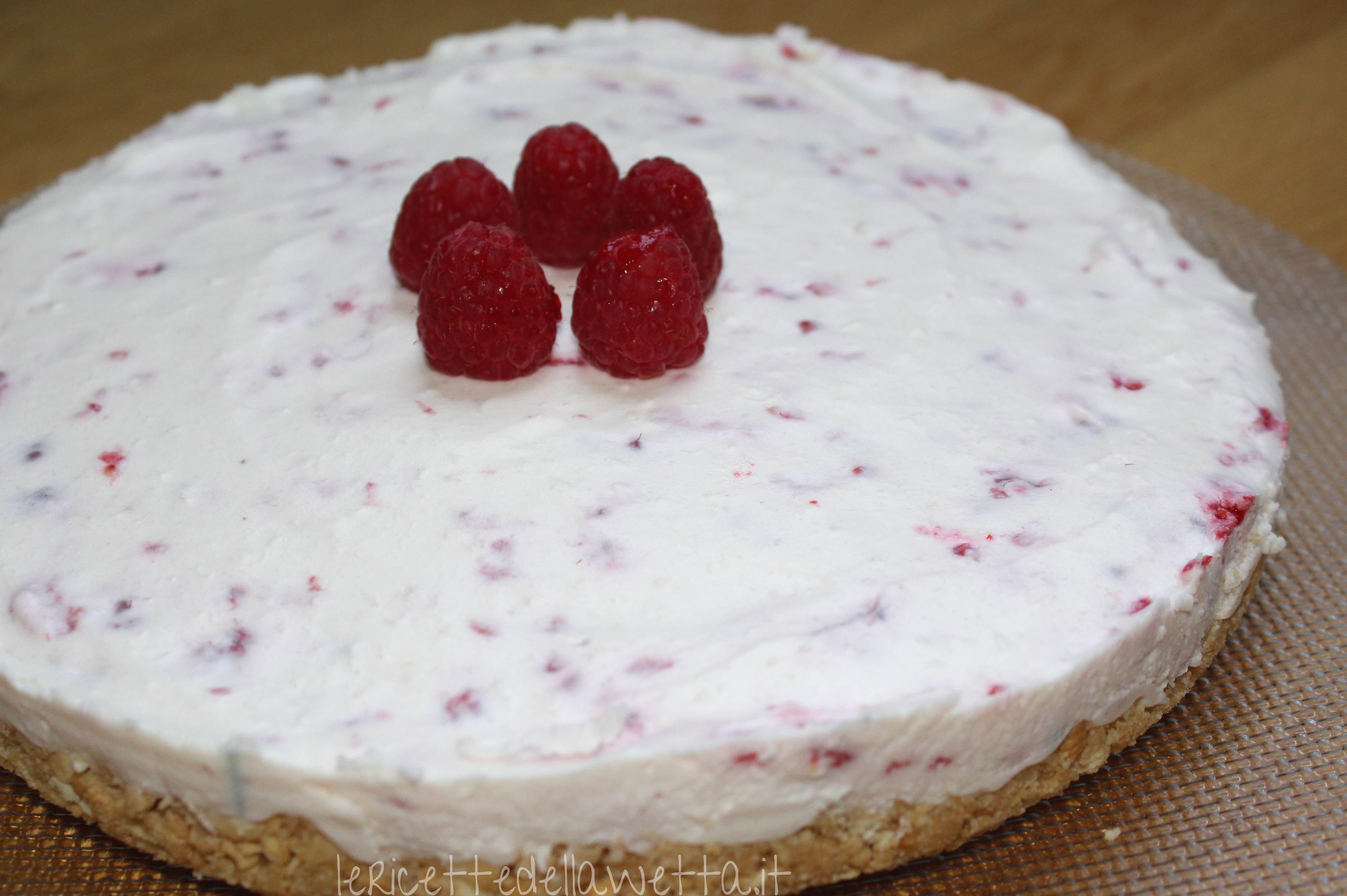 Cheesecake ai lamponi