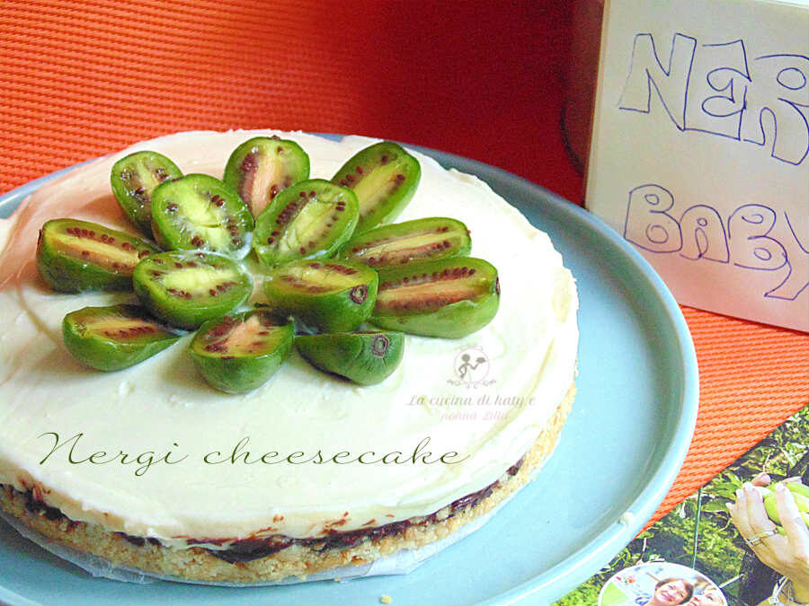 Cheesecake ai nergi – Babykiwi – Ricetta dolce