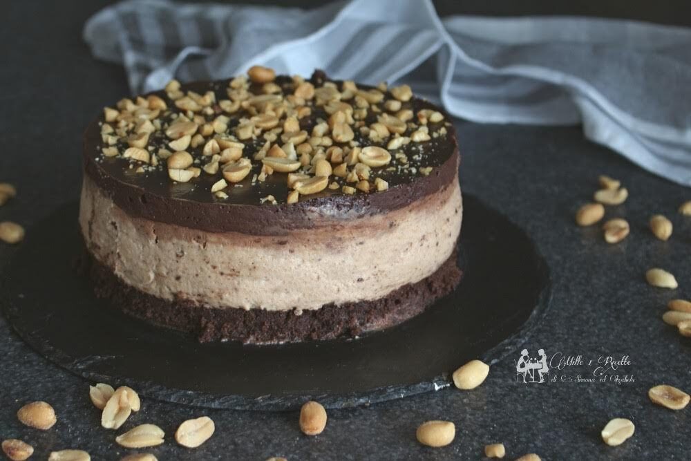 Cheesecake al burro di arachidi e oreo ricetta senza cottura