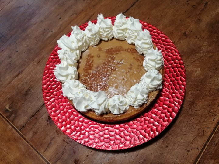 Cheesecake al caramello
