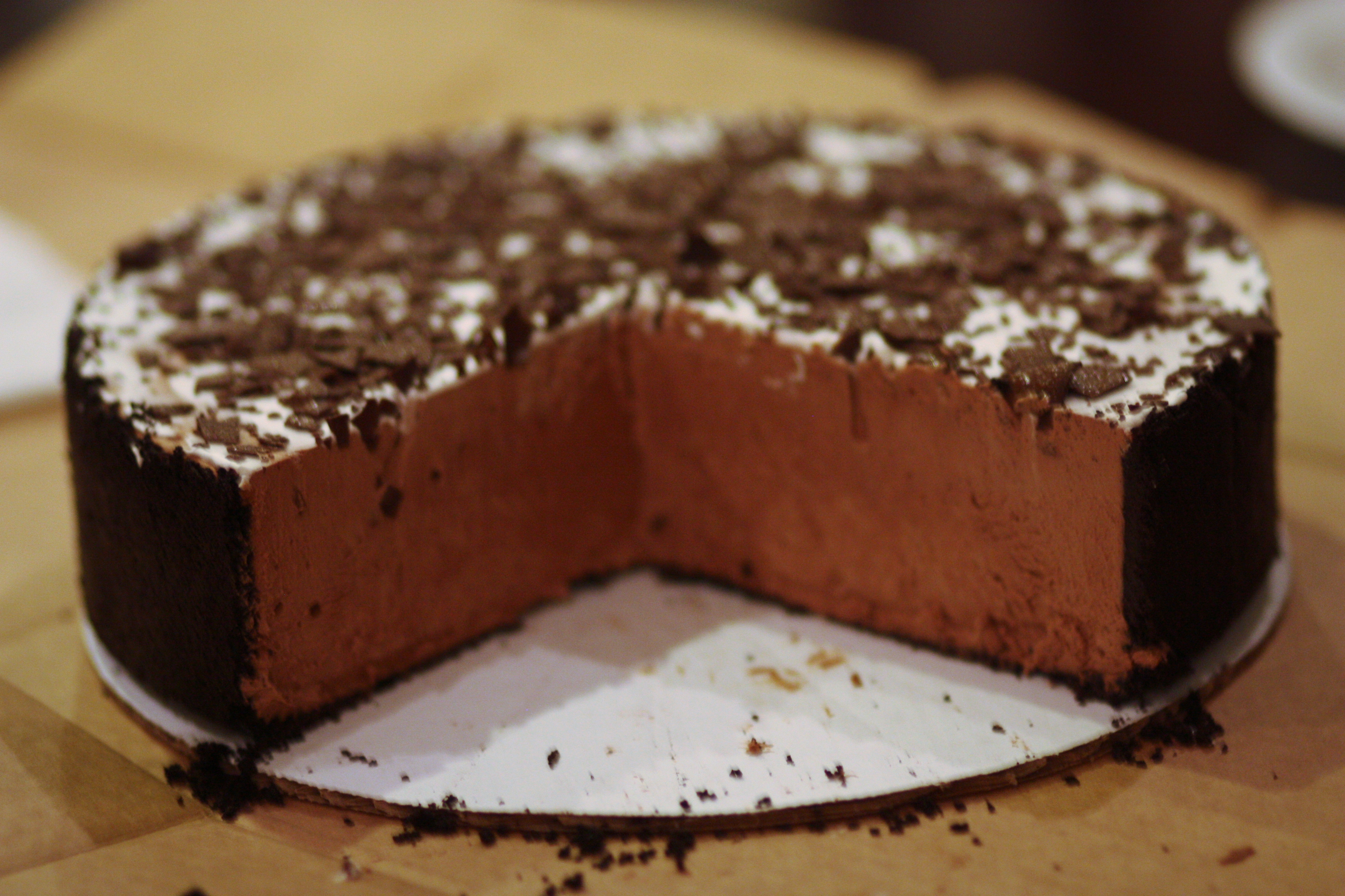 Cheesecake al cioccolato al forno