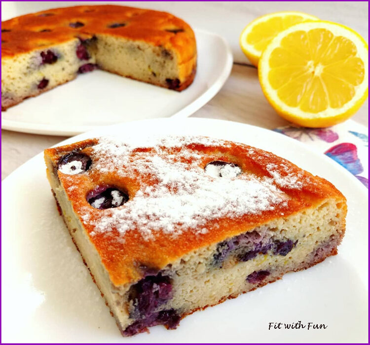 Cheesecake al forno ricotta cocco e limone
