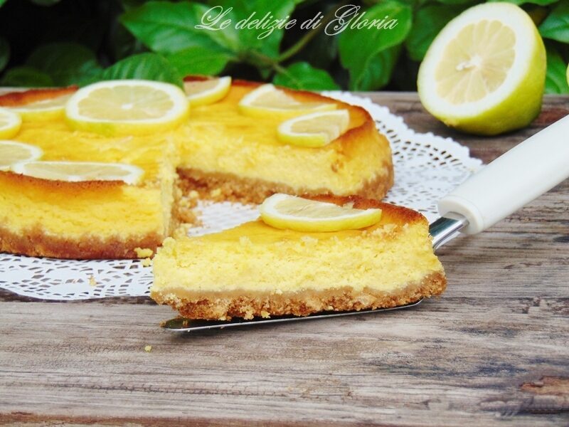 Cheesecake al limone