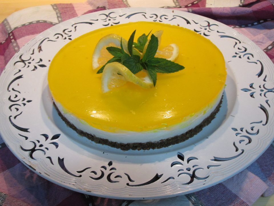 Cheesecake al limone