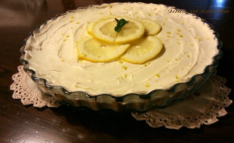 Cheesecake al limone senza cottura