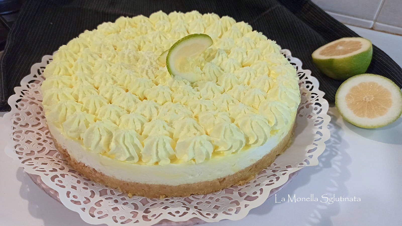 Cheesecake al limone senza glutine