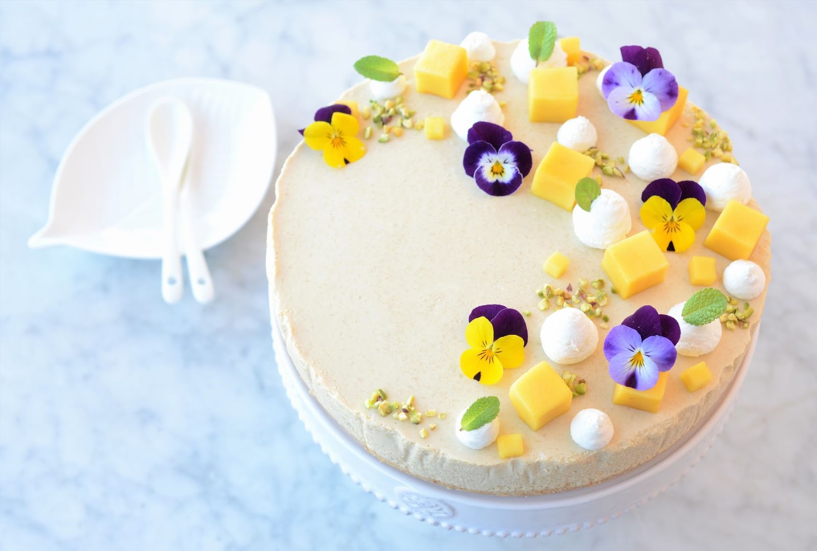 Cheesecake al mango (senza cottura)