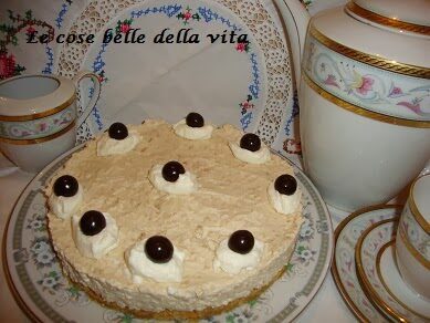 Cheesecake al mascarpone e caffe’