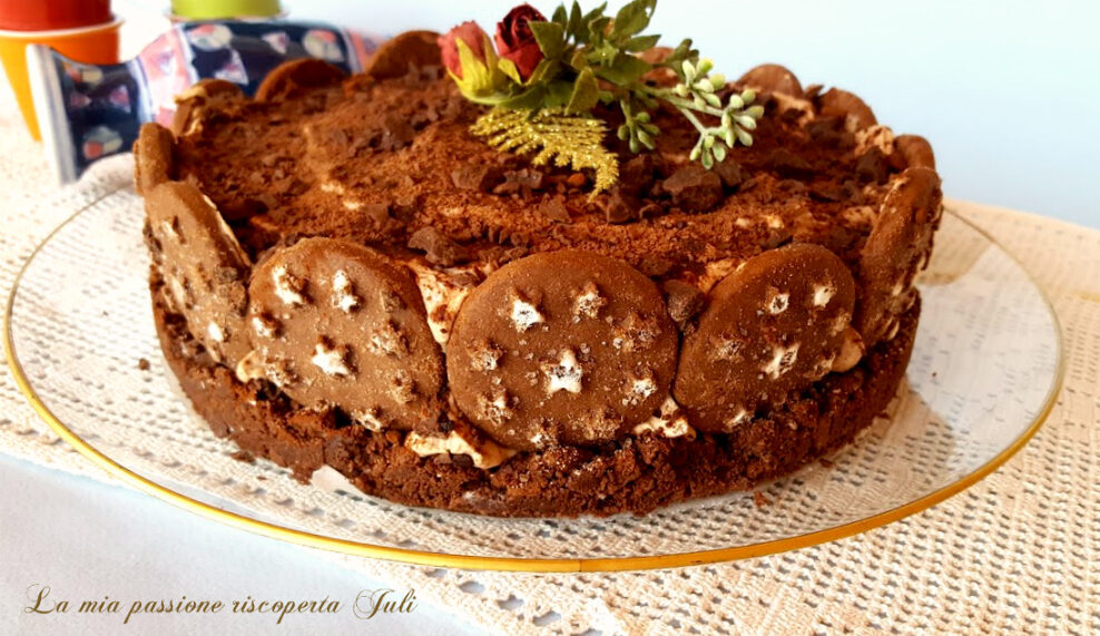 Cheesecake  al mascarpone e pan di stelle