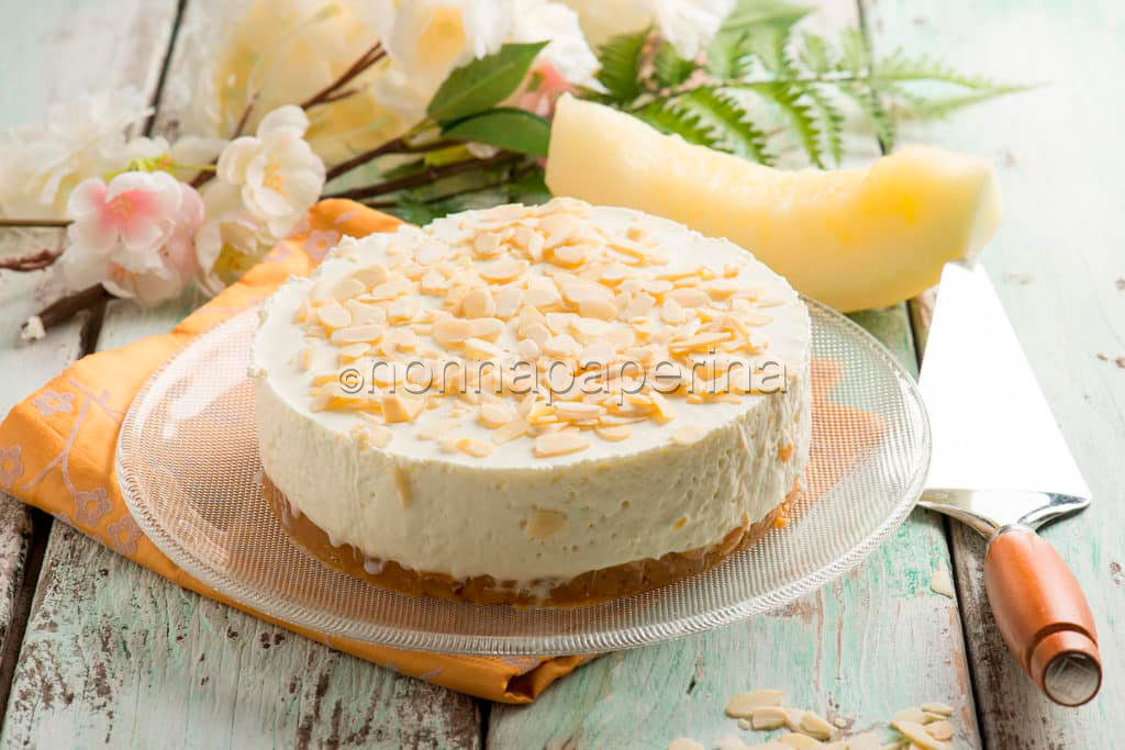 Cheesecake al melone bianco, un dolce buonissimo