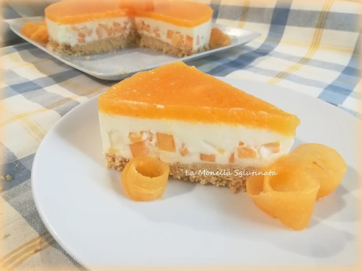 Cheesecake al melone senza glutine
