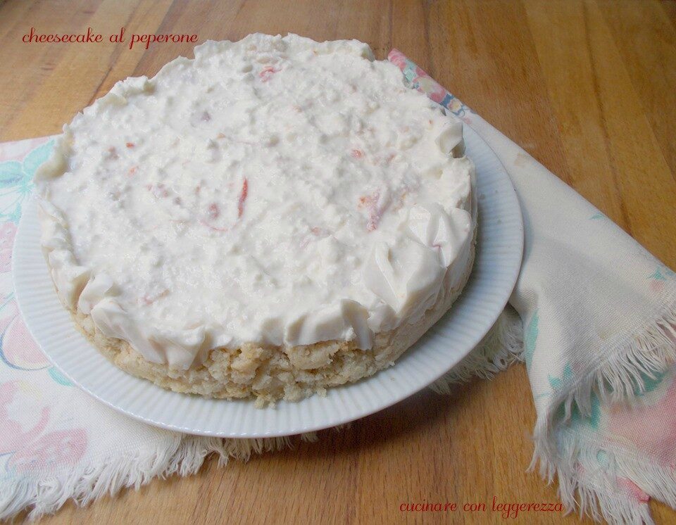 Cheesecake al peperone