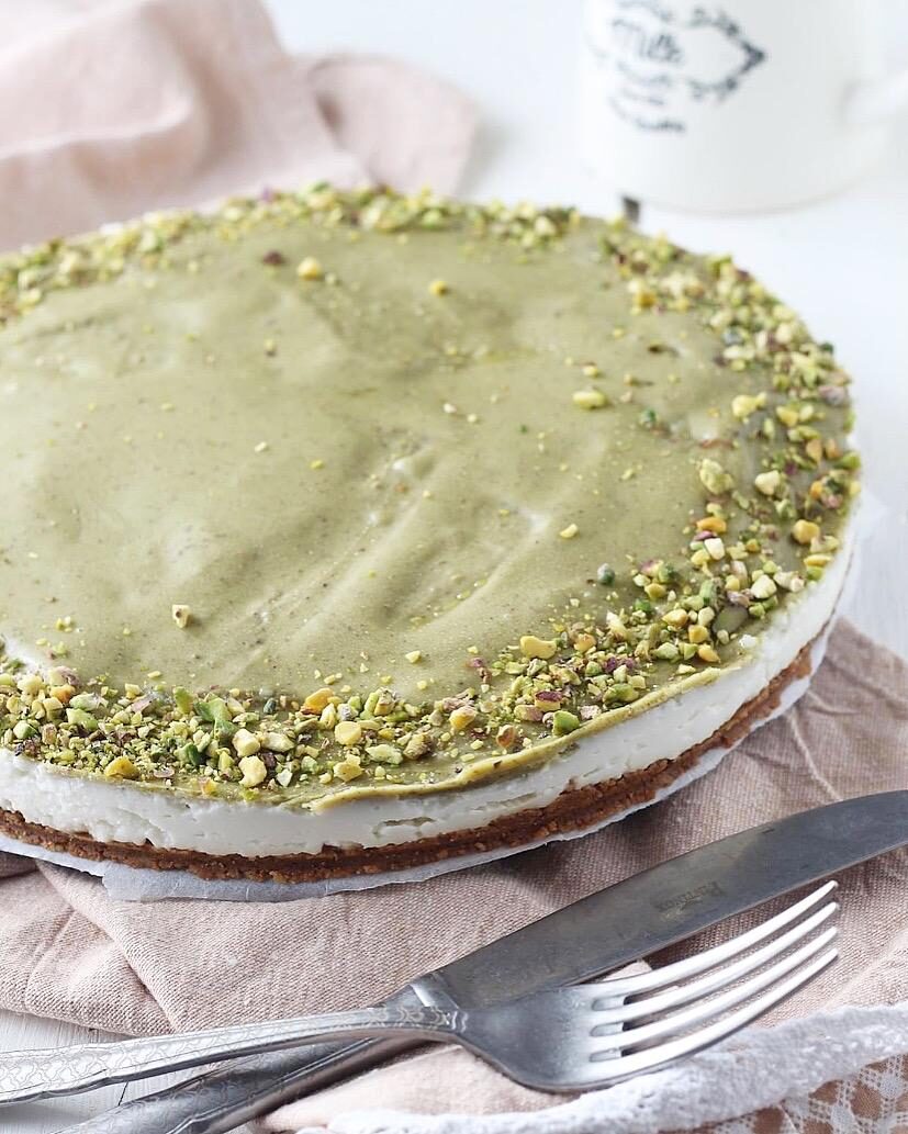 Cheesecake al pistacchio