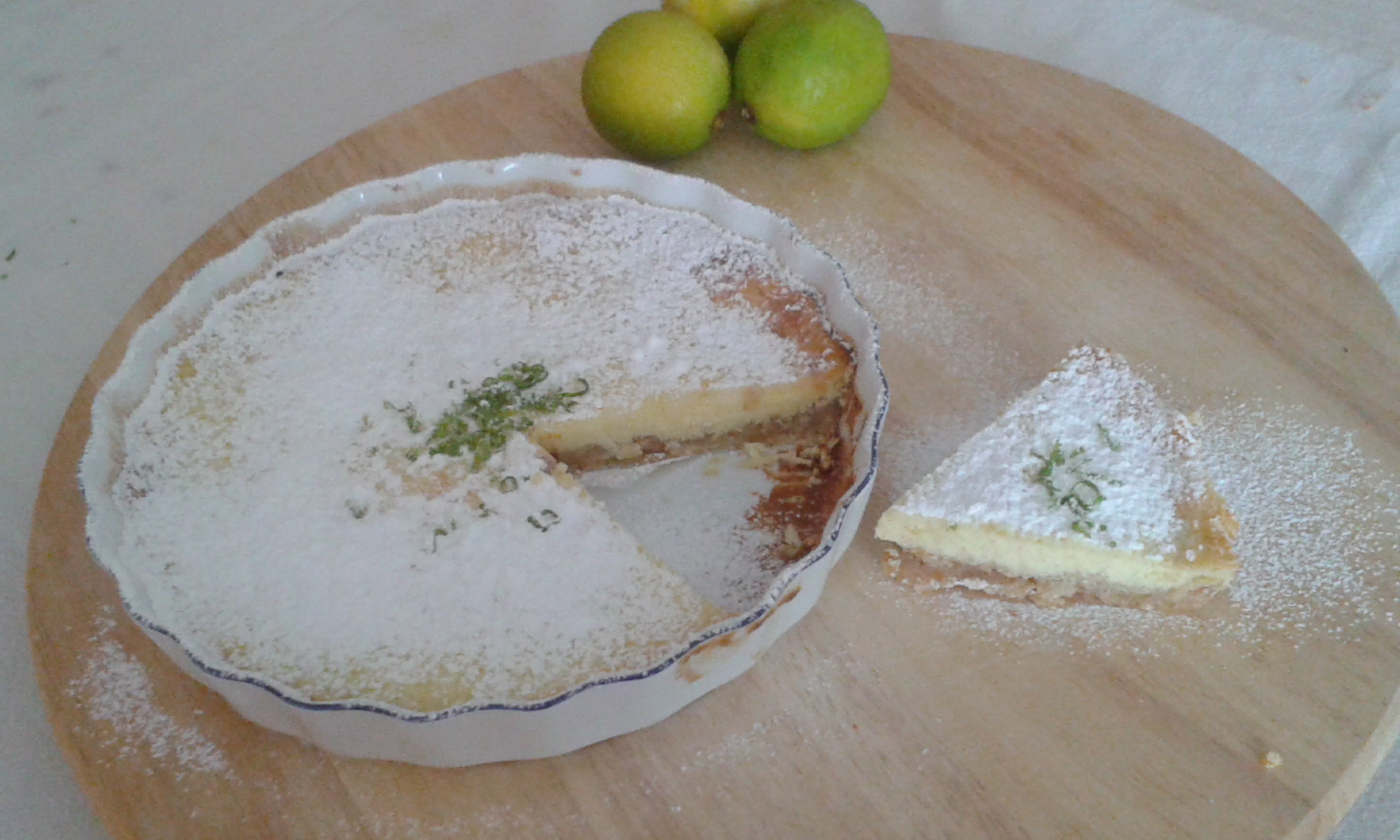 Cheesecake al profumo di lime