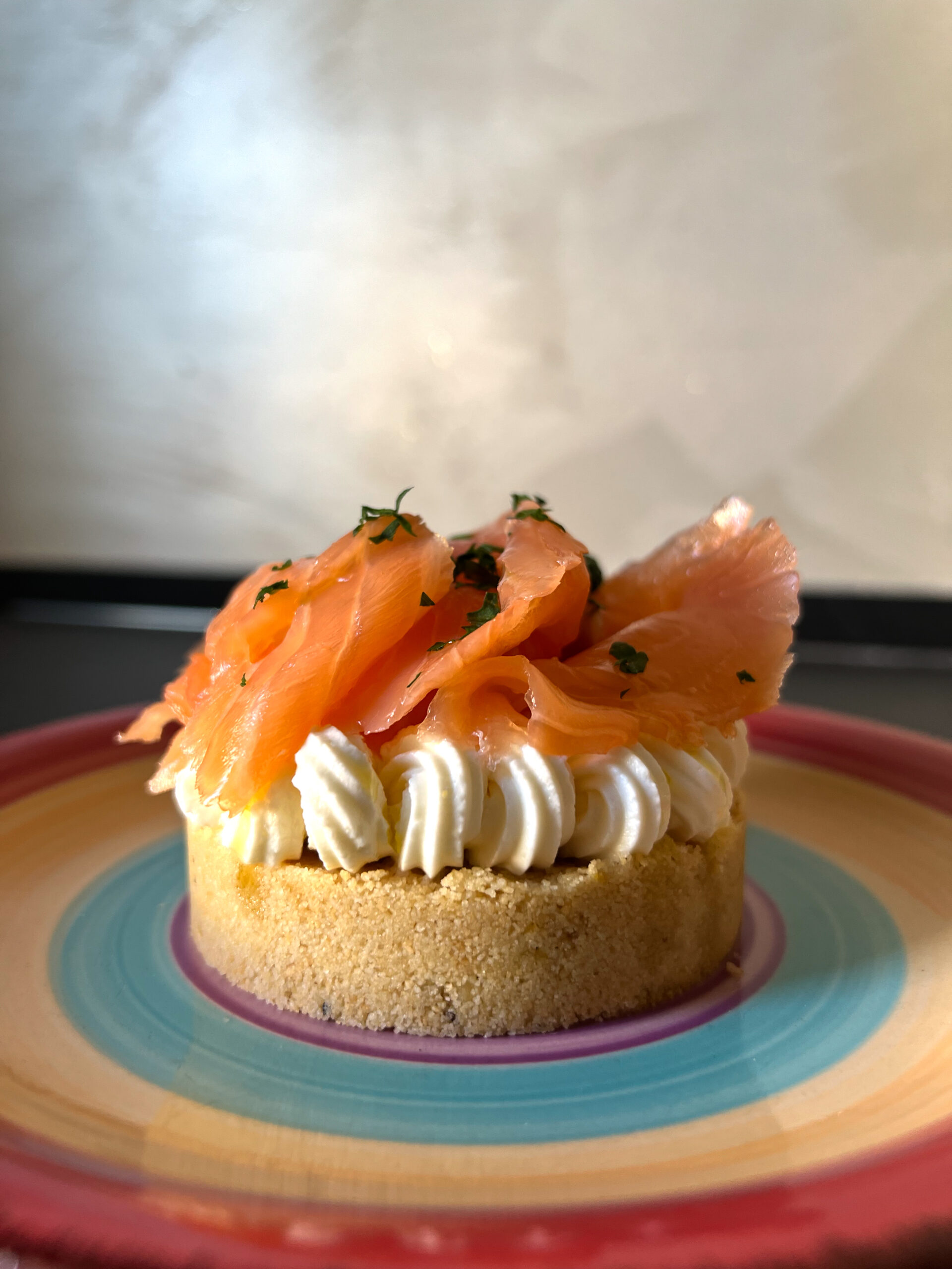 Cheesecake al salmone