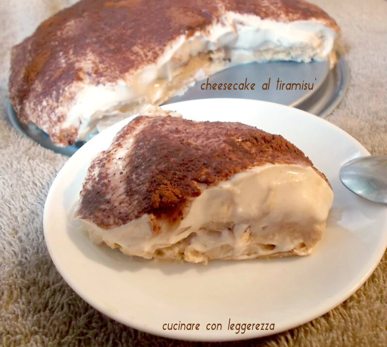 Cheesecake al tiramisu'